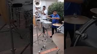 Niño Tocando Tarola  Por Primera Vez Con Tan Solo 10 Años De Edad 