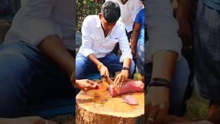 Giant Tuna Fish Fry  #shorts #tuna #fishfry #cooking