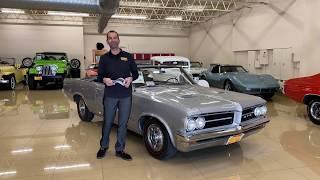 1964 GTO Tri-Power Convertible walk around with test drive and exhaust sounds