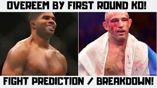 ALISTAIR OVEREEM VS ALEKSEI OLEINIK - FULL FIGHT PREDICTION / BREAKDOWN - 149 ESPN+ 7 PREDICTION