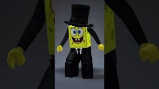 How to dress like SpongeBob in Roblox #spongebob #roblox #robloxoutfits