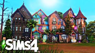 Occult Townhouses  || The Sims 4 Speed Build