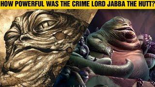 How Powerful Was Jabba The Hutt? #shorts