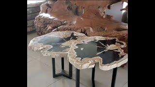 Give A Stunning Spin To Your Home Decor With Petrified Wood Furniture