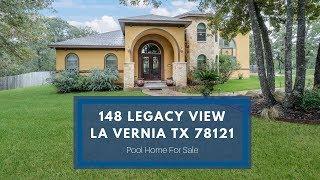 Beautiful Home in La Vernia TX   │Pool Home for Sale