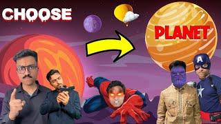 PoV i have to choose new planet to live (all parts)|| Marvel Roots/#shorts #youtubeshorts#trending