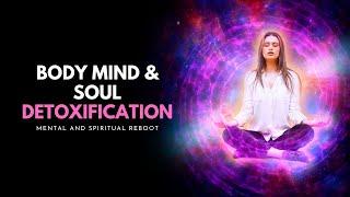 Mental and Spiritual Reboot | Body Mind & Soul Detox Cleanse | Full Body Detox Frequency | 528Hz