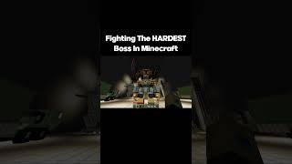 Fighting The HARDEST Minecraft BOSS, The Wither Storm #minecraft #minecraftmemes