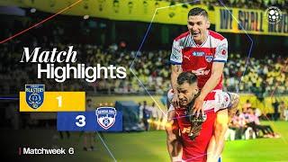 Match Highlights | Kerala Blasters FC 1-3 Bengaluru FC | MW 6 | ISL 2024-25