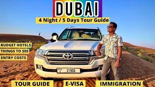 DUBAI Tour Guide | A-Z India to DUBAI Trip Plan, Tourist Places To Visit, Itinerary & Budget Hindi