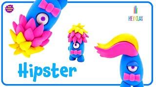 Hey Clay : Hipster Monster|Boopanpankids