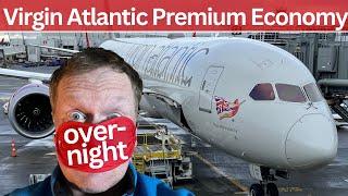 My Honest Opinion of Virgin Atlantic Premium Economy on an Overnight Flight from Seattle to London.