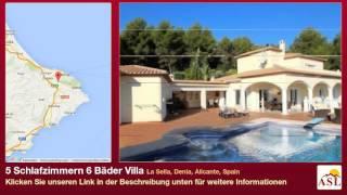 5 Schlafzimmern 6 Bäder Villa zu verkaufen in La Sella, Denia, Alicante, Spain