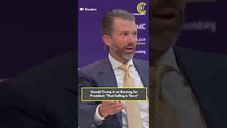Shorts | Donald Trump Jr: 'That Calling Is There' to Run for President | CLRCUT