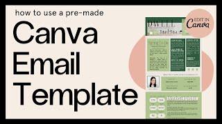 How to Use a Canva Email Template (Works for Email Softwares like Mailchimp and Constant Contact)