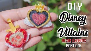 DIY Disney Villains Resin Charms Part 1 | Sophie & Toffee Disney Box