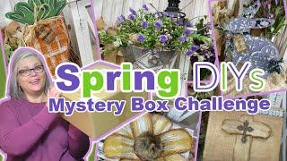 AMAZING SPRING and EASTER DIYs and a Special Gift ~ DIY Mystery Box Challenge FIRST ONE for 2023