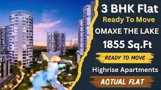 1855 sq.ft 3BHK Flat OMAXE The Lake, Most Luxurious Apartments New Chandigarh