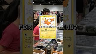 He wanted his $40 card signed! | Pokemon Card Vendor POV #pokemoncards #pokemon #wholesome #kindness