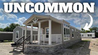 ROCKING 2 bed/2 bath single wide mobile home w/ tiny house vibes! Prefab House Tour