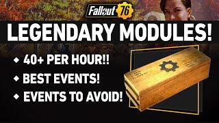 BEST WAY To Get LEGENDARY MODULES Fallout 76!