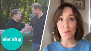 Royal Expert's Reaction to Prince Harry's James Corden Interview | This Morning