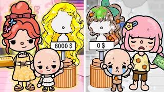 Rich And Poor At Hair Challenge  | Toca Life Story |Toca Boca