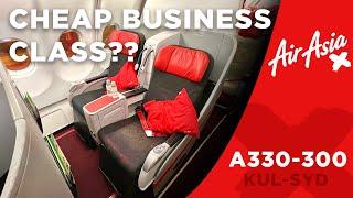 Budget Business Class? AirAsia X Premium Flatbed | Airbus A330 (KUL - SYD)