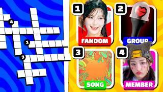 KPOP MULTIFANDOM CROSSWORD QUIZ PT.7 | BTBV KPOP QUIZ