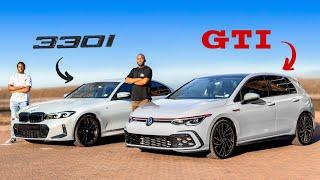 BMW 330i vs GOLF 8 GTI: this actually makes sense