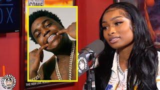 Armani Caesar on Sliding in Kodak Black's DM to Ask For a Feature