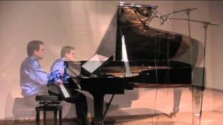 WINTER ON THE FAIRWAY CIRCLE, SYLVAIN GUINET, COMPOSER, FRANCO DI NITTO, PIANIST