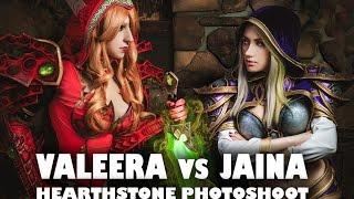 Hearthstone: Valeera vs Jaina photoshoot - Behind the scenes