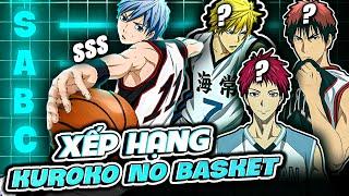 XẾP HẠNG CẦU THỦ BÓNG RỔ KUROKO NO BASKET | KUROKO NO BASKET