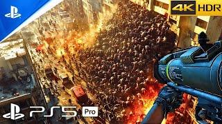 WORLD WAR Z LOOKS SCARY (PS5PRO) Realistic ULTRA Graphics (4K 60FPS HDR) WWZ