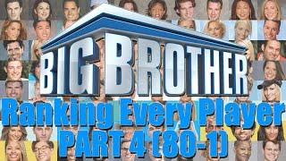 Big Brother (US) - Ranking Every Player PART 4 (80-1)