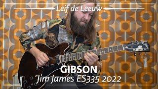 Gibson Jim James ES335 Walnut 2022 played by Leif de Leeuw | Demo