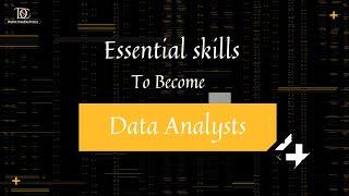 Essential skills for Data Analysts#dataanalysis  #DataAnalystSkills #DataSkills #CriticalThinking