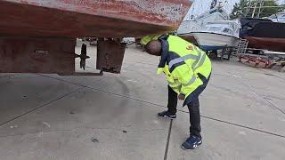 IS THE FLOOR ROTTEN? WHY IS AN INSPECTION IMPORTANT EP 374 YACHT VLOG