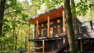 Container House: The BEST Modern Cottage with Sauna in Hocking Hills,Rockbridge, Ohio, United States