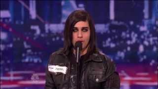 Andrew De Leon - Goth, Marilyn Manson-esque "countertenor" - America's Got Talent