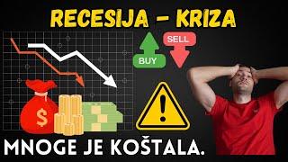 RECESIJA je mnoge koštala. BUDI SPREMAN. ️| Analiza tržišta i #kriptovalute