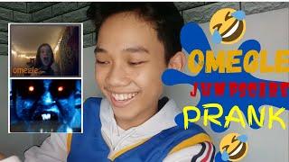 OMEGLE JUMPSCARE PRANK!! | Elmer Tunggolh, Jr. | (HAHAHA Laptrip tohh!)