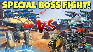  1vs6 SHARANGA VS NODENS WITH COSSACKS ARMY! || WAR ROBOTS || SPECIAL BOSS FIGHT! ||