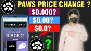 PAWS Price Change | Paws Phantom Listed | Paws Bybit Launchpool | Paws Price