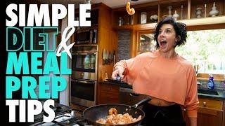 SIMPLE DIET & MEAL PREP TIPS *FOR BEGINNERS*