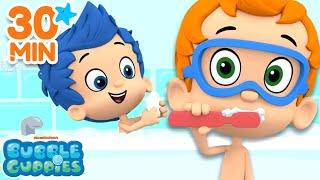 Practice Healthy Habits with Bubble Guppies!  30 Minute Compilation | Bubble Guppies