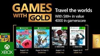 Xbox - August 2017 Games with Gold