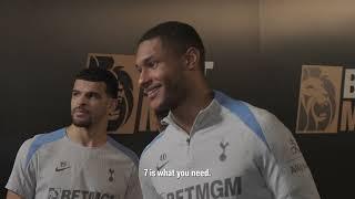 NUMBERS UP!  | Tottenham Hotspur vs PDC Darts Players!