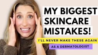 Skincare Mistakes I Will NEVER Make Again as a Derm | Dr. Sam Ellis